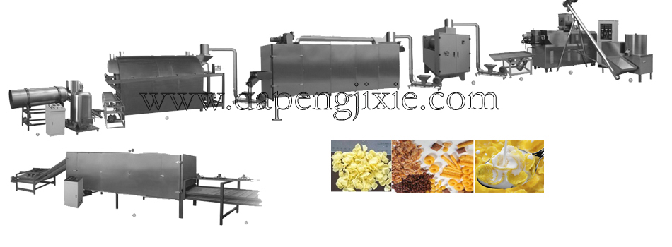 corn flakes production line